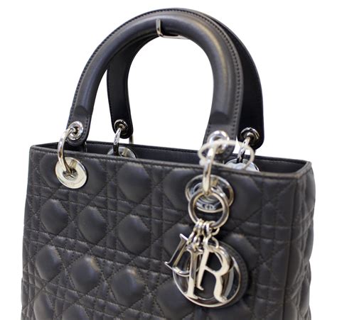 lady dior net a porter|Dior lambskin bag.